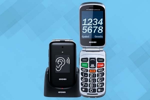 Telefoni per anziani con tasti grandi e suono amplificato e tasto