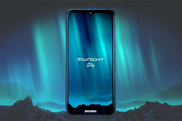 Midnight Sky: Il nuovo Smartphone Brondi